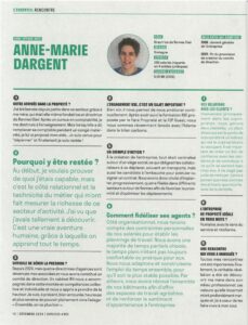 Groupe Rennes Clair Entreprise De Nettoyage Rennes Temoignage Mme Anne Marie Dargent Dans Magazine Services N°302 De 12 2025
